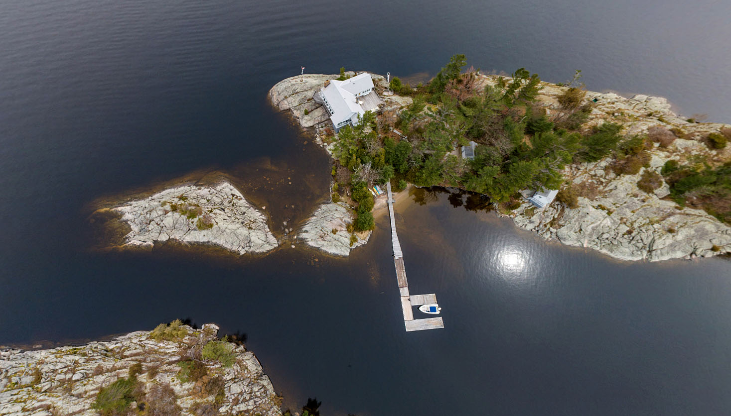 Cottage Island Property for Sale in Cognashene Ontario, Talbot Islands from Moffat Dunlap Real Estate