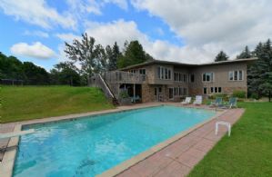 House Exterior - Country homes for sale and luxury real estate including horse farms and property in the Caledon and King City areas near Toronto