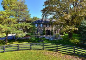 View to Main Residence - Country homes for sale and luxury real estate including horse farms and property in the Caledon and King City areas near Toronto