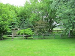 Back Yard - Country homes for sale and luxury real estate including horse farms and property in the Caledon and King City areas near Toronto