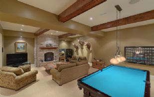 Rec Room - Country homes for sale and luxury real estate including horse farms and property in the Caledon and King City areas near Toronto