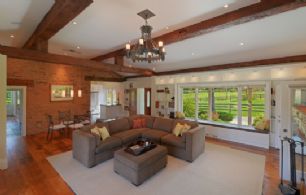 Great Room Looking South - Country homes for sale and luxury real estate including horse farms and property in the Caledon and King City areas near Toronto