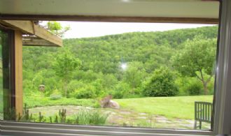 Kitchen Window View - Country homes for sale and luxury real estate including horse farms and property in the Caledon and King City areas near Toronto