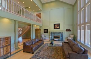 Living Room - Country homes for sale and luxury real estate including horse farms and property in the Caledon and King City areas near Toronto
