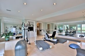 Gym - Country homes for sale and luxury real estate including horse farms and property in the Caledon and King City areas near Toronto