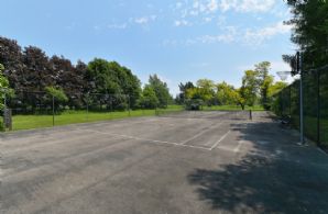 Tennis Court - Country homes for sale and luxury real estate including horse farms and property in the Caledon and King City areas near Toronto