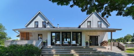 South Facade - Country homes for sale and luxury real estate including horse farms and property in the Caledon and King City areas near Toronto