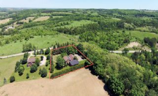 Overlooking Joker's Hill to the East - Country homes for sale and luxury real estate including horse farms and property in the Caledon and King City areas near Toronto