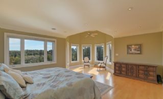 Master Bedroom - Country homes for sale and luxury real estate including horse farms and property in the Caledon and King City areas near Toronto