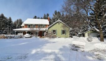 Front Elevation - Country homes for sale and luxury real estate including horse farms and property in the Caledon and King City areas near Toronto