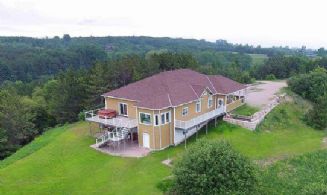Aerial - Country homes for sale and luxury real estate including horse farms and property in the Caledon and King City areas near Toronto