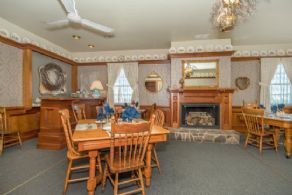 Upper Dining Area - Country homes for sale and luxury real estate including horse farms and property in the Caledon and King City areas near Toronto
