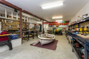 Lower Level Workshop - Country homes for sale and luxury real estate including horse farms and property in the Caledon and King City areas near Toronto