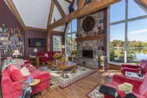 Living Room - Country homes for sale and luxury real estate including horse farms and property in the Caledon and King City areas near Toronto