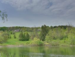 House Positioned High Above Clear Pond - Country homes for sale and luxury real estate including horse farms and property in the Caledon and King City areas near Toronto
