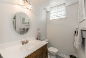 Lower Level Bathroom - Country homes for sale and luxury real estate including horse farms and property in the Caledon and King City areas near Toronto