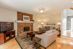 Family Room - Country homes for sale and luxury real estate including horse farms and property in the Caledon and King City areas near Toronto
