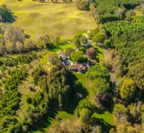 Aerial - Country homes for sale and luxury real estate including horse farms and property in the Caledon and King City areas near Toronto