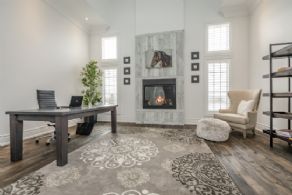 Main Floor Office - Country homes for sale and luxury real estate including horse farms and property in the Caledon and King City areas near Toronto