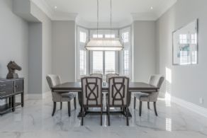 Dining Room - Country homes for sale and luxury real estate including horse farms and property in the Caledon and King City areas near Toronto