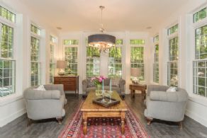 New Living Room Addition - Country homes for sale and luxury real estate including horse farms and property in the Caledon and King City areas near Toronto