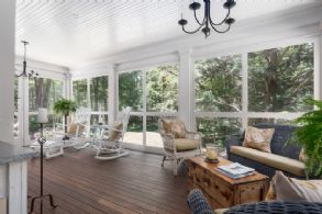 Screened Porch - Country homes for sale and luxury real estate including horse farms and property in the Caledon and King City areas near Toronto