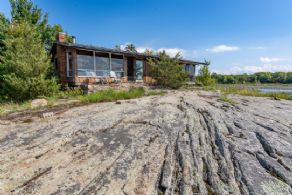 Roberts Island - 2 Cottages, Georgian Bay, Ontario - Country homes for sale and luxury real estate including horse farms and property in the Caledon and King City areas near Toronto