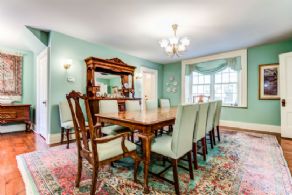 Dining Room - Country homes for sale and luxury real estate including horse farms and property in the Caledon and King City areas near Toronto