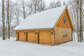 Garage with Loft - Country homes for sale and luxury real estate including horse farms and property in the Caledon and King City areas near Toronto