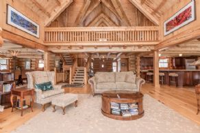 Great Room looking toward Foyer - Country homes for sale and luxury real estate including horse farms and property in the Caledon and King City areas near Toronto