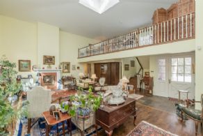 Great Room with Loft - Country homes for sale and luxury real estate including horse farms and property in the Caledon and King City areas near Toronto