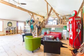 Office Rec Area - Country homes for sale and luxury real estate including horse farms and property in the Caledon and King City areas near Toronto