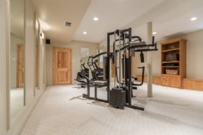 Exercise Room - Country homes for sale and luxury real estate including horse farms and property in the Caledon and King City areas near Toronto