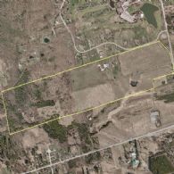 Aerial - Country homes for sale and luxury real estate including horse farms and property in the Caledon and King City areas near Toronto