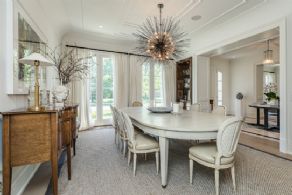 Dining Room - Country homes for sale and luxury real estate including horse farms and property in the Caledon and King City areas near Toronto