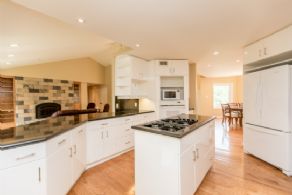 Kitchen opens to Living Space - Country homes for sale and luxury real estate including horse farms and property in the Caledon and King City areas near Toronto