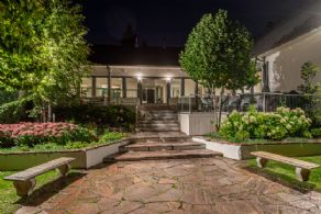 Tiered Back Patio - Country homes for sale and luxury real estate including horse farms and property in the Caledon and King City areas near Toronto