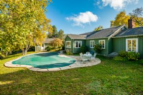 Pool Looking towards Guest House - Country homes for sale and luxury real estate including horse farms and property in the Caledon and King City areas near Toronto