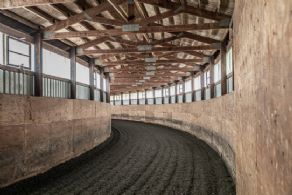 Indoor track - Country homes for sale and luxury real estate including horse farms and property in the Caledon and King City areas near Toronto