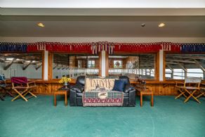 Heated Viewing Lounge - Country homes for sale and luxury real estate including horse farms and property in the Caledon and King City areas near Toronto