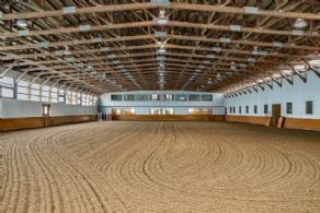 Indoor Ring - Country homes for sale and luxury real estate including horse farms and property in the Caledon and King City areas near Toronto