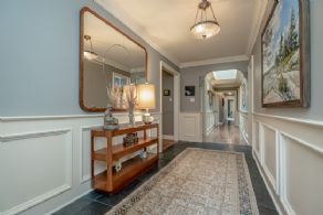 Front hall - Country homes for sale and luxury real estate including horse farms and property in the Caledon and King City areas near Toronto