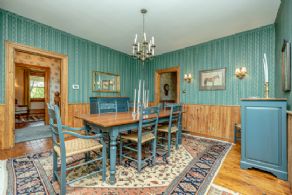 Dining Room - Country homes for sale and luxury real estate including horse farms and property in the Caledon and King City areas near Toronto
