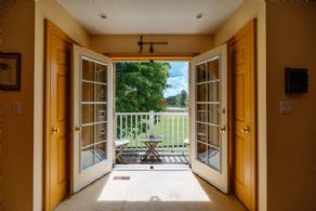 Deck View - Country homes for sale and luxury real estate including horse farms and property in the Caledon and King City areas near Toronto