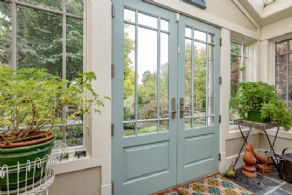 The Glass Roofed Conservatory Offers Year Round Enjoyment - Country homes for sale and luxury real estate including horse farms and property in the Caledon and King City areas near Toronto