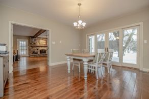 Dining Area - Country homes for sale and luxury real estate including horse farms and property in the Caledon and King City areas near Toronto
