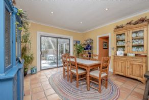 Dining Area - Country homes for sale and luxury real estate including horse farms and property in the Caledon and King City areas near Toronto