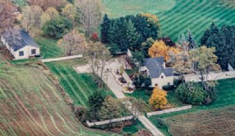 Aerial  - Country homes for sale and luxury real estate including horse farms and property in the Caledon and King City areas near Toronto
