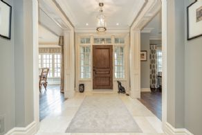 Front Foyer - Country homes for sale and luxury real estate including horse farms and property in the Caledon and King City areas near Toronto