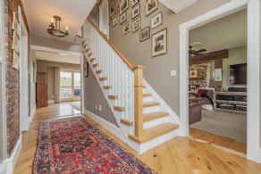 Front hall entry - Country homes for sale and luxury real estate including horse farms and property in the Caledon and King City areas near Toronto